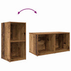 Set mobile TV 3 pcs Marrone Legno multistrato