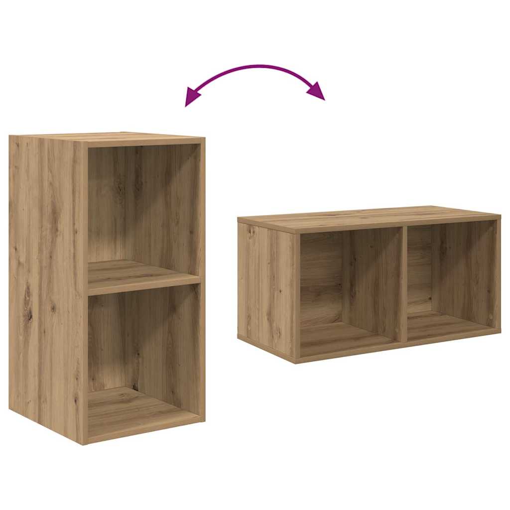 Set mobile TV 4 pcs Rovere artigianale Legno multistrato
