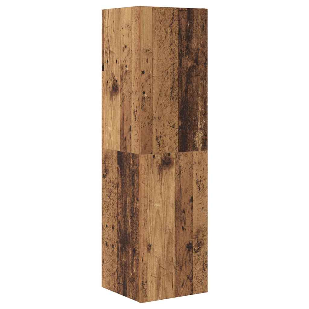Set mobile TV 4 pcs Legno vecchio Legno multistrato
