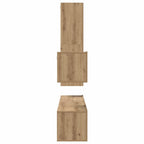 Set mobile TV 4 pcs Rovere artigianale Legno multistrato
