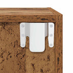 Set mobile TV 2 pcs Legno vecchio Legno multistrato