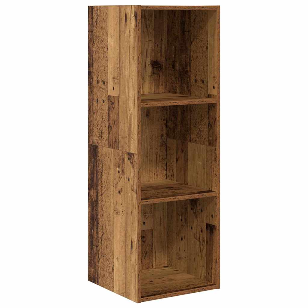 Set mobile TV 2 pcs Legno vecchio Legno multistrato
