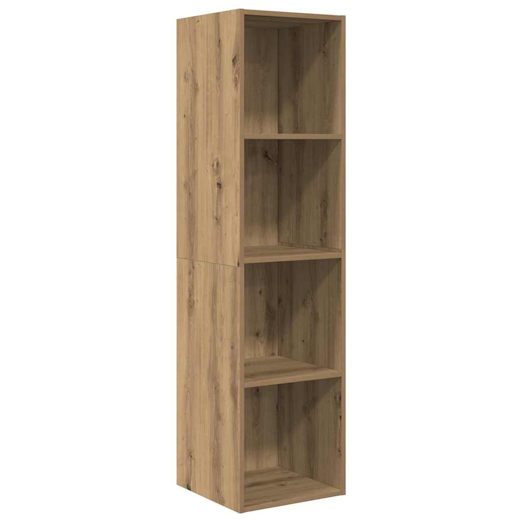 Set mobile TV 2 pcs Rovere artigianale Legno multistrato