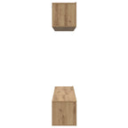 Set mobile TV 5 pcs Rovere artigianale Legno multistrato