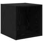 Set mobile TV 3 pcs Rovere Nero Legno multistrato
