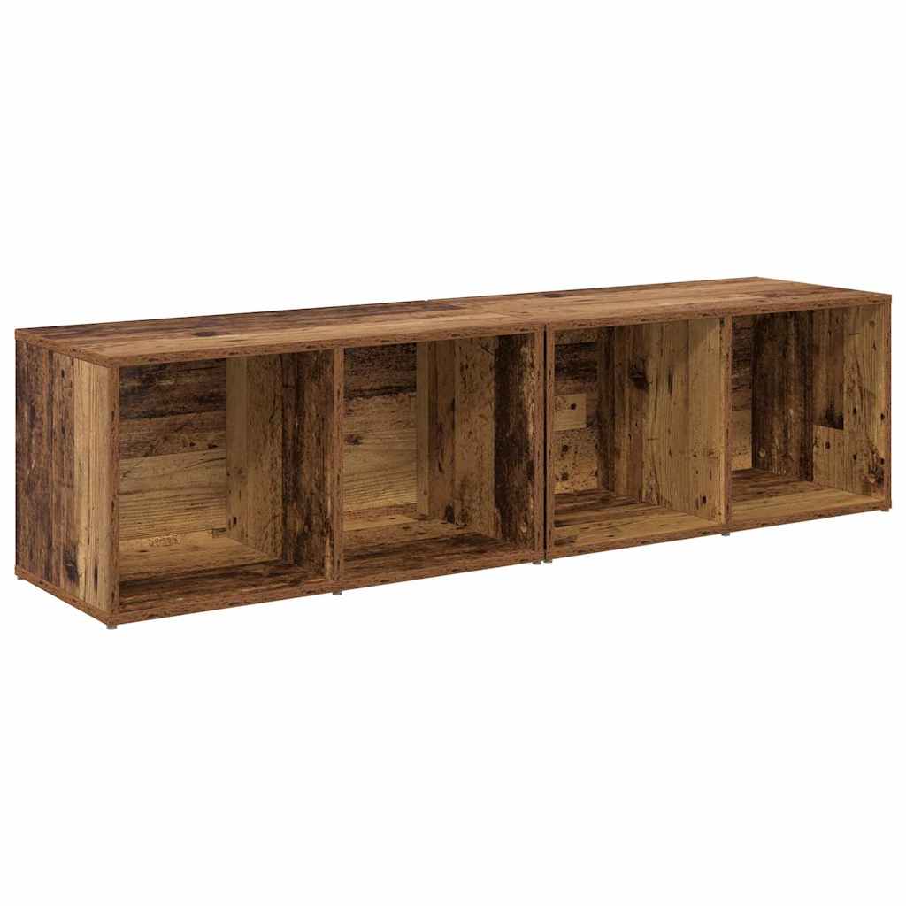 Set mobile TV 2 pcs Legno vecchio 37 x 35 x 72 cm