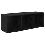 Set mobile TV 4 pcs Rovere Nero 37 x 35 x 107 cm