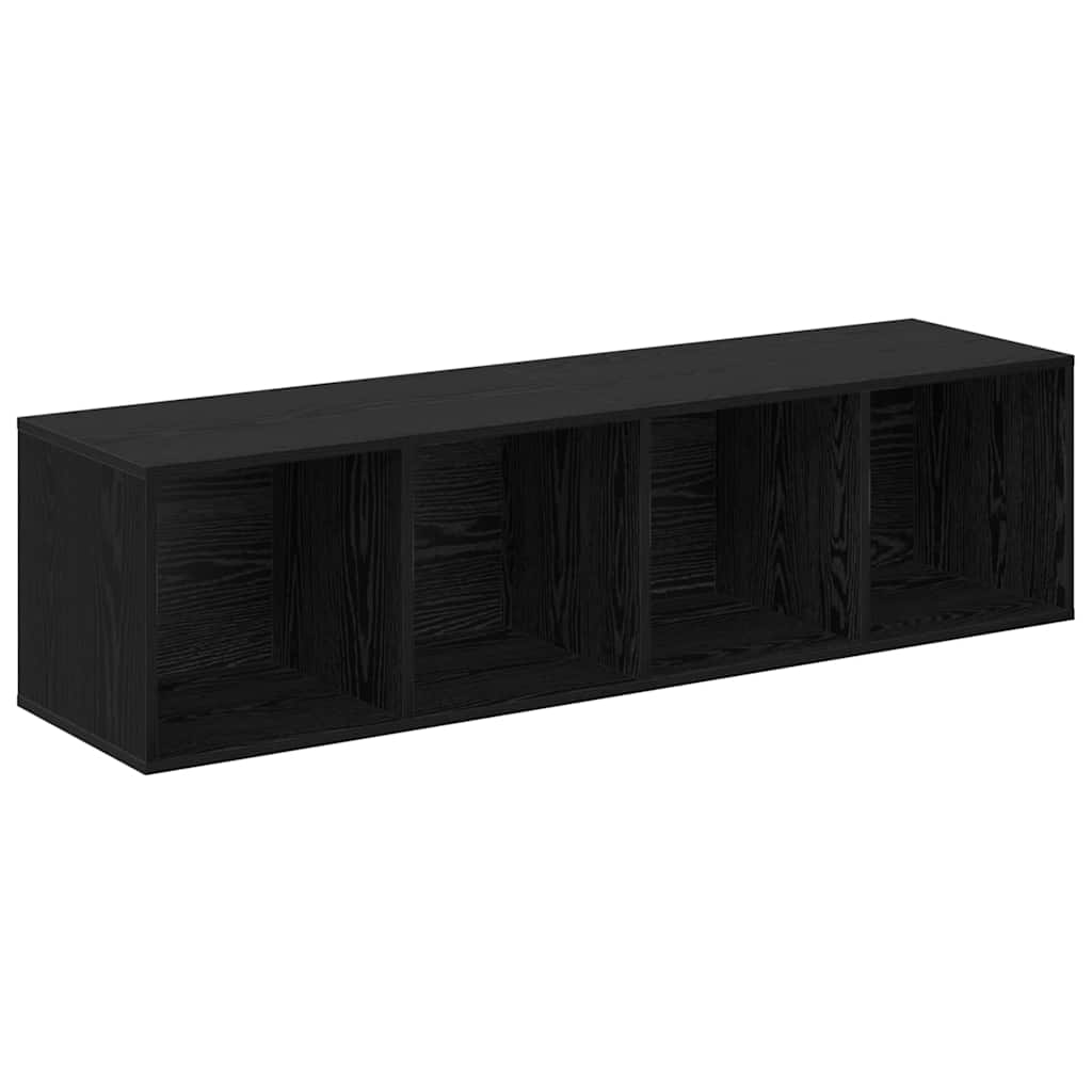 Set mobile TV 2 pcs Rovere Nero 37 x 37 x 142,5 cm