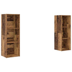 Set mobile TV 2 pcs Legno vecchio 107 x 35 x 37 cm