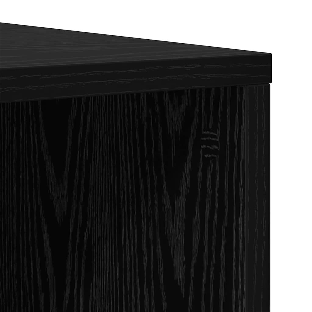 Set mobile TV 2 pcs Rovere Nero 107 x 35 x 37 cm