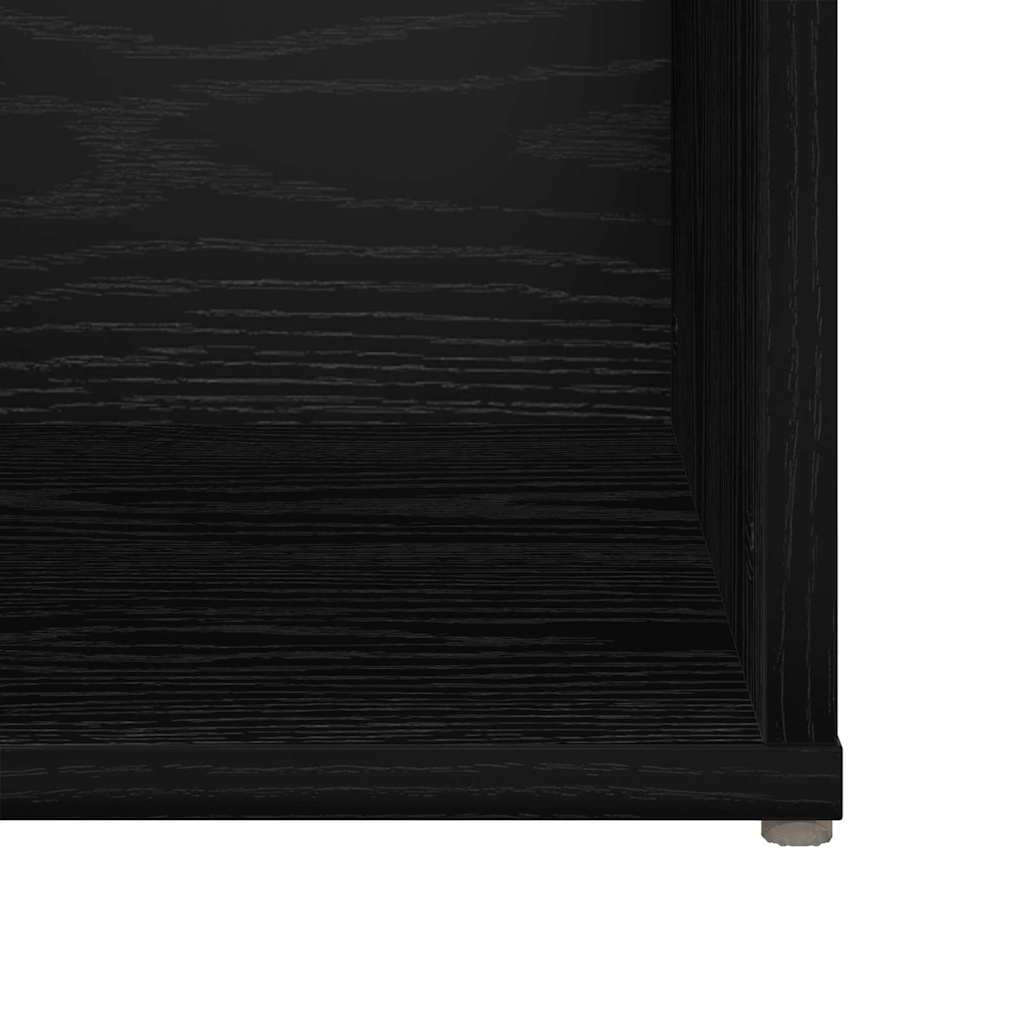 Set mobile TV 2 pcs Rovere Nero 107 x 35 x 37 cm