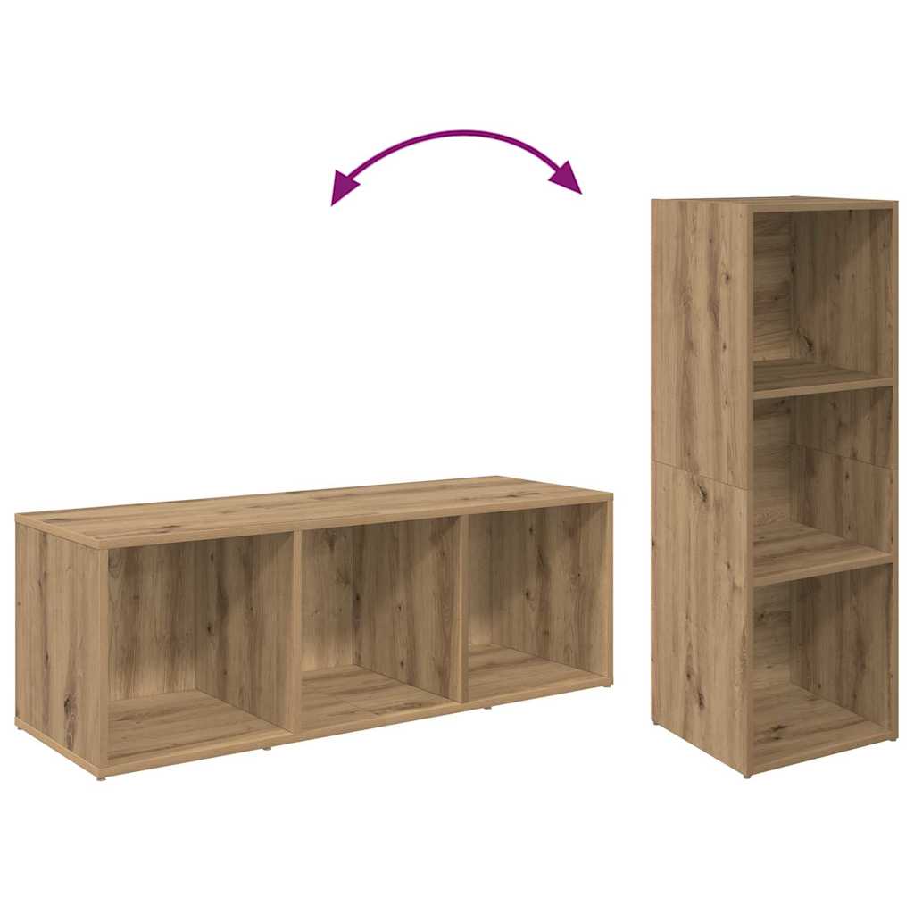 Set mobile TV 2 pcs Rovere artigianale 107 x 35 x 37 cm