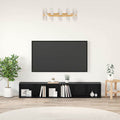 Set mobile TV 2 pcs Rovere Nero 37 x 35 x 107cm