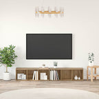 Set mobile TV 2 pcs Rovere artigianale 37 x 35 x 107cm
