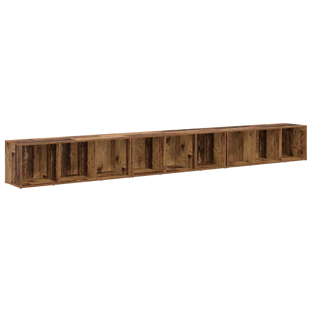 Set mobile TV 3 pcs Legno vecchio 37 x 35 x 107 cm