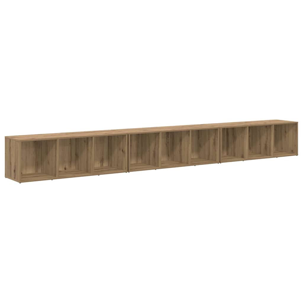 Set mobile TV 3 pcs Rovere artigianale 37 x 35 x 107 cm