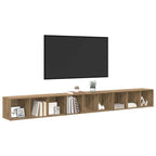 Set mobile TV 3 pcs Rovere artigianale 37 x 35 x 107 cm