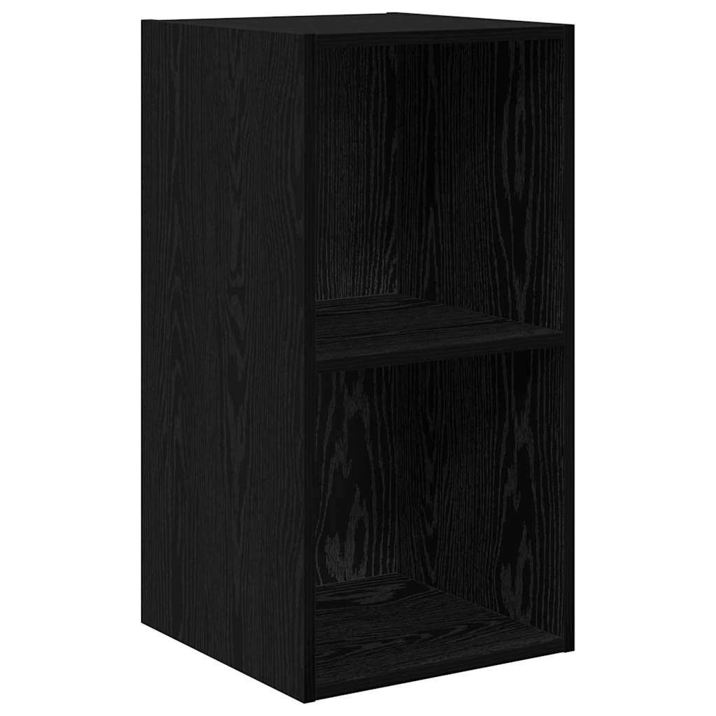 Set mobile TV 2 pcs Rovere Nero 37 x 37 x 72 cm