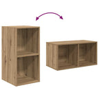 Set mobile TV 2 pcs Rovere artigianale 37 x 37 x 72 cm