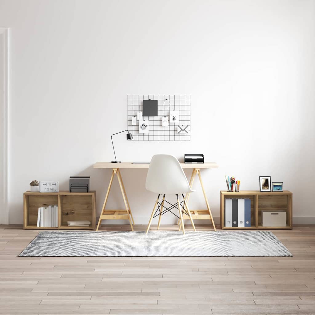 Set mobile TV 2 pcs Rovere artigianale 37 x 35 x 72 cm