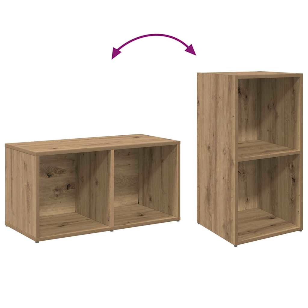 Set mobile TV 2 pcs Rovere artigianale 37 x 35 x 72 cm