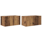 Set mobile TV 4 pcs Legno vecchio 60 x 30 x 30 cm