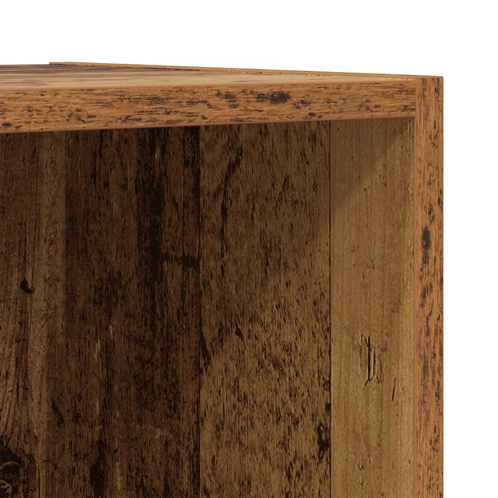 Set mobile TV 2 pcs Legno vecchio 37 x 37 x 107 cm