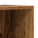 Set mobile TV 2 pcs Legno vecchio 37 x 37 x 107 cm