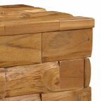 Sgabello per Riporre con archiviazione Marrone 40 x 40 x 45 cm