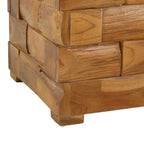 Sgabello per Riporre con archiviazione Marrone 40 x 40 x 45 cm