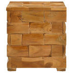 Sgabello per Riporre con archiviazione Marrone 40 x 40 x 45 cm