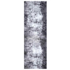 Tappeto da Cucina Grigio 180 x 60 cm Velluto