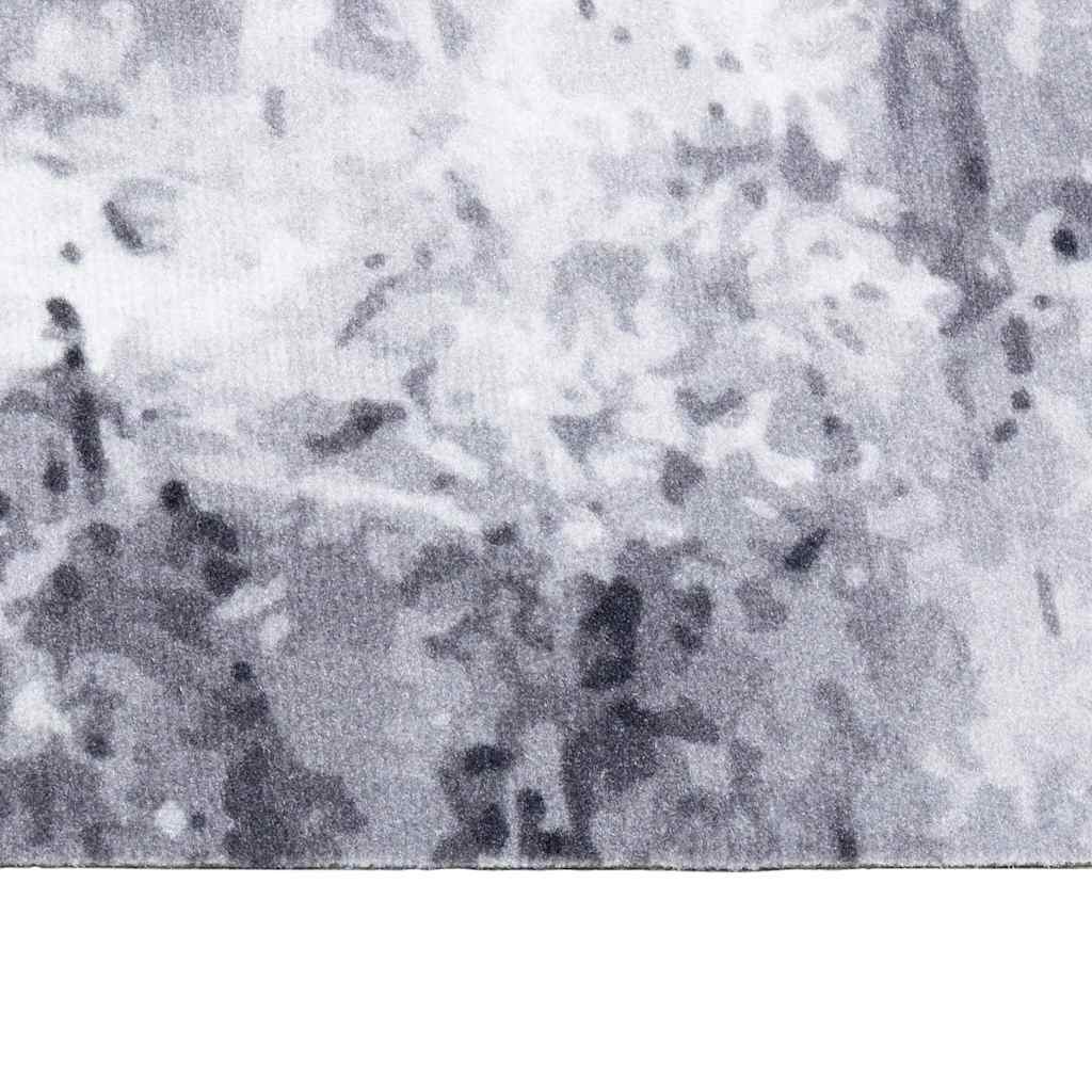 Tappeto da Cucina Grigio 300 x 60 cm Velluto