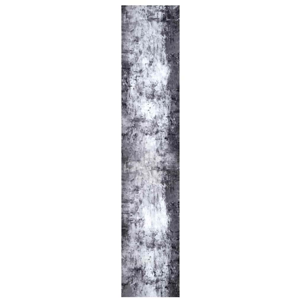 Tappeto da Cucina Grigio 300 x 60 cm Velluto