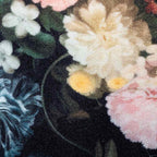 Tappeto da Cucina Nero 180 x 60 cm Velluto