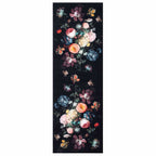 Tappeto da Cucina Nero 180 x 60 cm Velluto