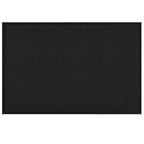 Tappetino Nero 60 x 40 x 1.2 cm Tessuto Teddy