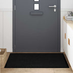 Tappetino Nero 60 x 40 x 1.2 cm Tessuto Teddy