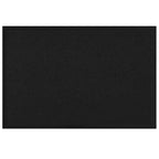 Tappetino Nero 60 x 40 x 1.2 cm Tessuto Teddy