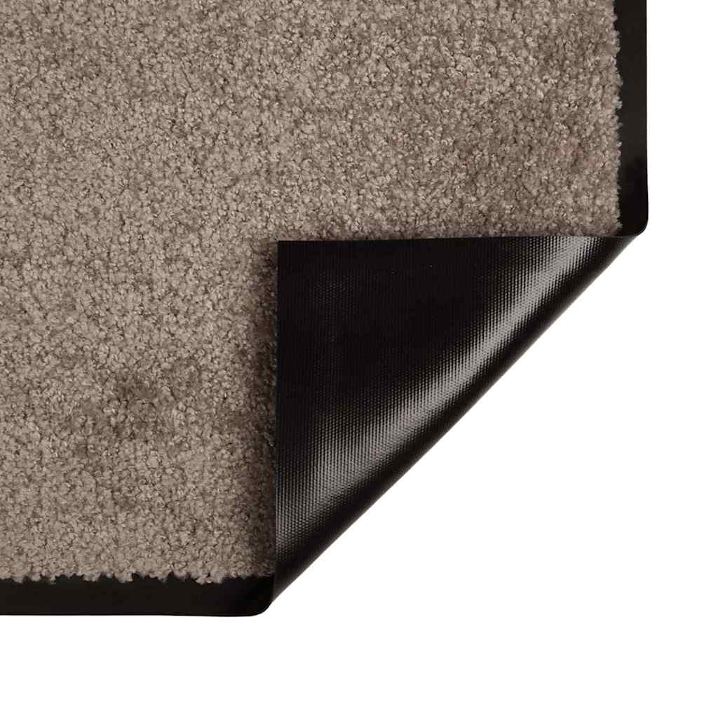 Tappetino Beige 60 x 40 x 1.2 cm Tessuto Teddy