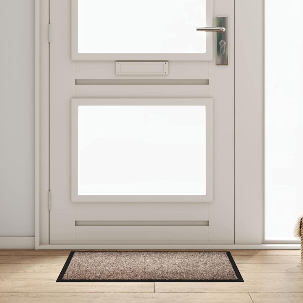 Tappetino Beige 60 x 40 x 1.2 cm Tessuto Teddy