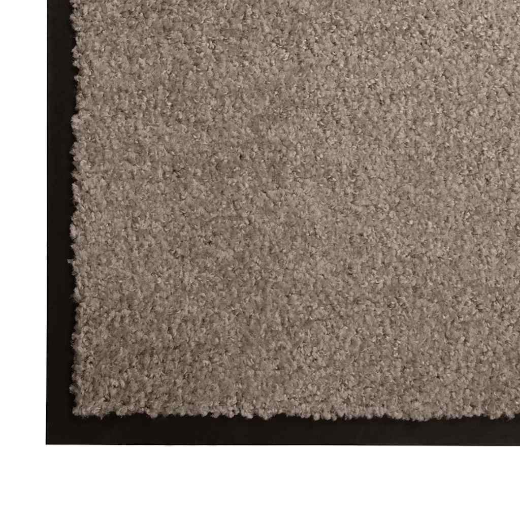Tappetino Beige 60 x 40 x 1.2 cm Tessuto Teddy