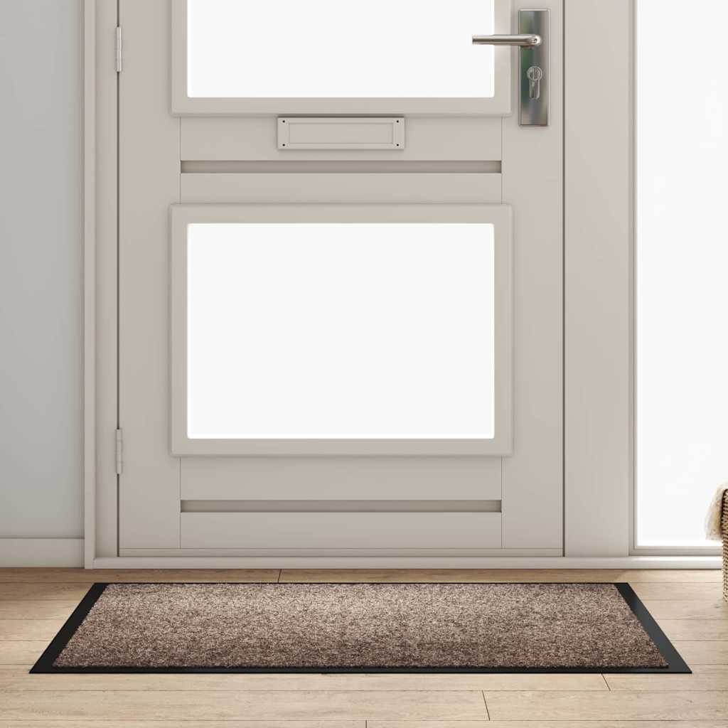 Tappetino Beige 60 x 40 x 1.2 cm Tessuto Teddy
