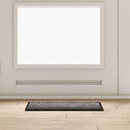 Tappetino Grigio chiaro 60 x 40 x 1.2 cm Tessuto Teddy