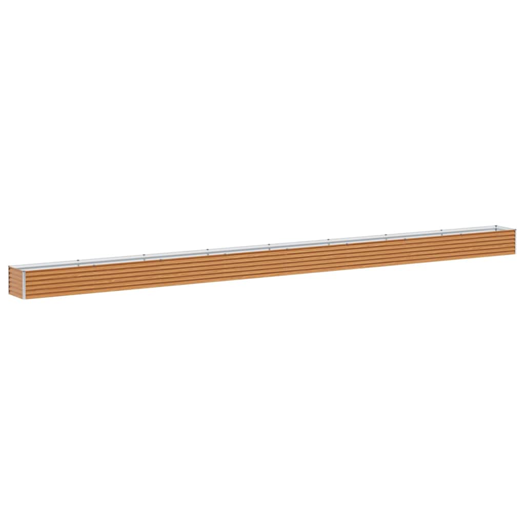 Letto rialzato da giardino 775 x 50 x 36 cm Acciaio zincato