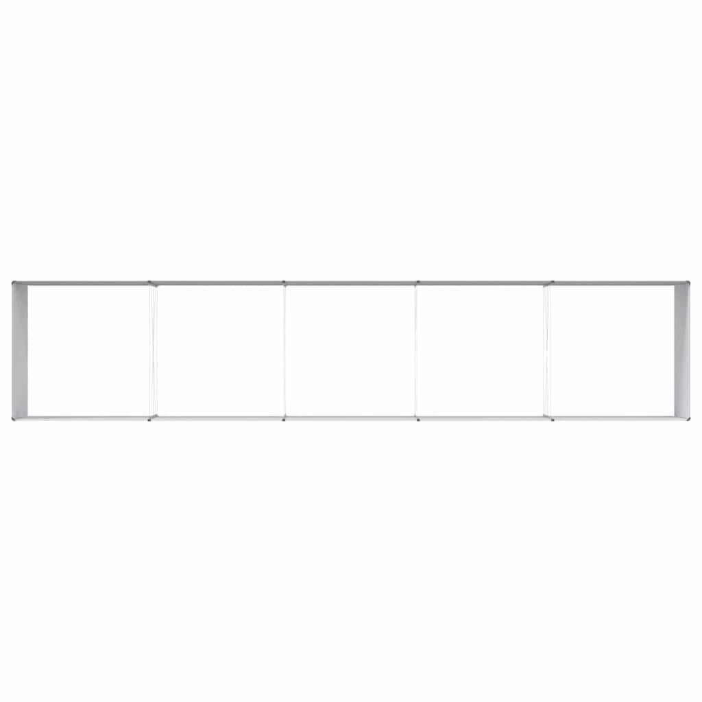 Letto rialzato da giardino 485 x 100 x 68 cm Acciaio zincato