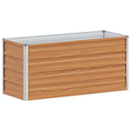 Letto rialzato da giardino Marrone Chiaro 100 x 40 x 45 cm