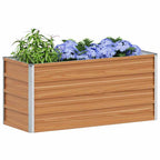 Letto rialzato da giardino Marrone Chiaro 100 x 40 x 45 cm