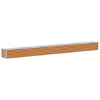 Letto rialzato da giardino 485 x 50 x 36 cm Acciaio zincato