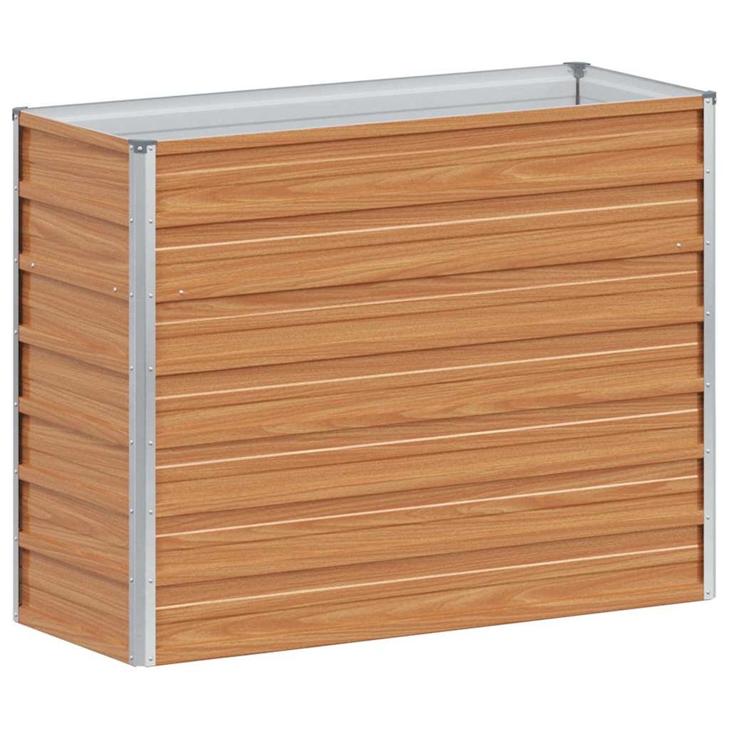Letto rialzato da giardino Marrone Chiaro 100 x 40 x 77 cm